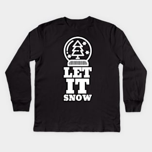 Let it Snow Kids Long Sleeve T-Shirt